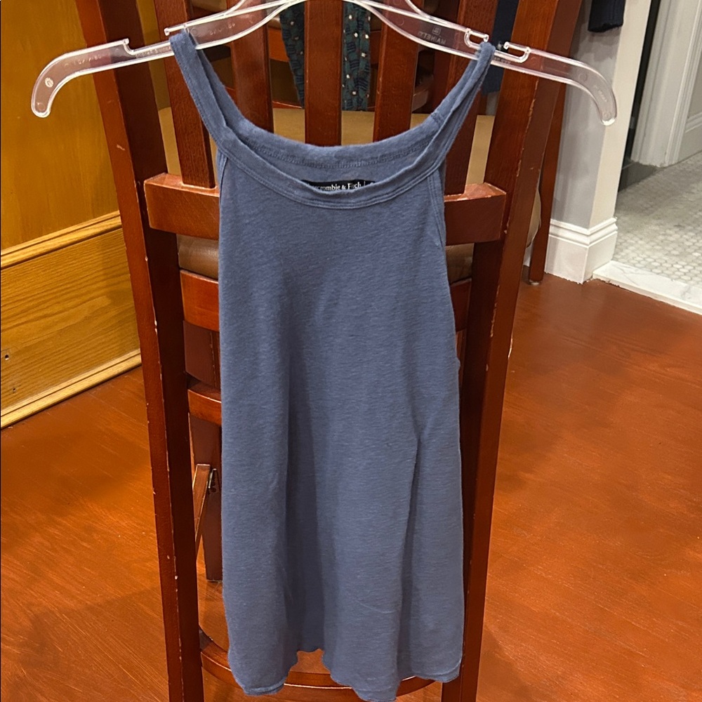Abercrombie & Fitch Blue Tank Top